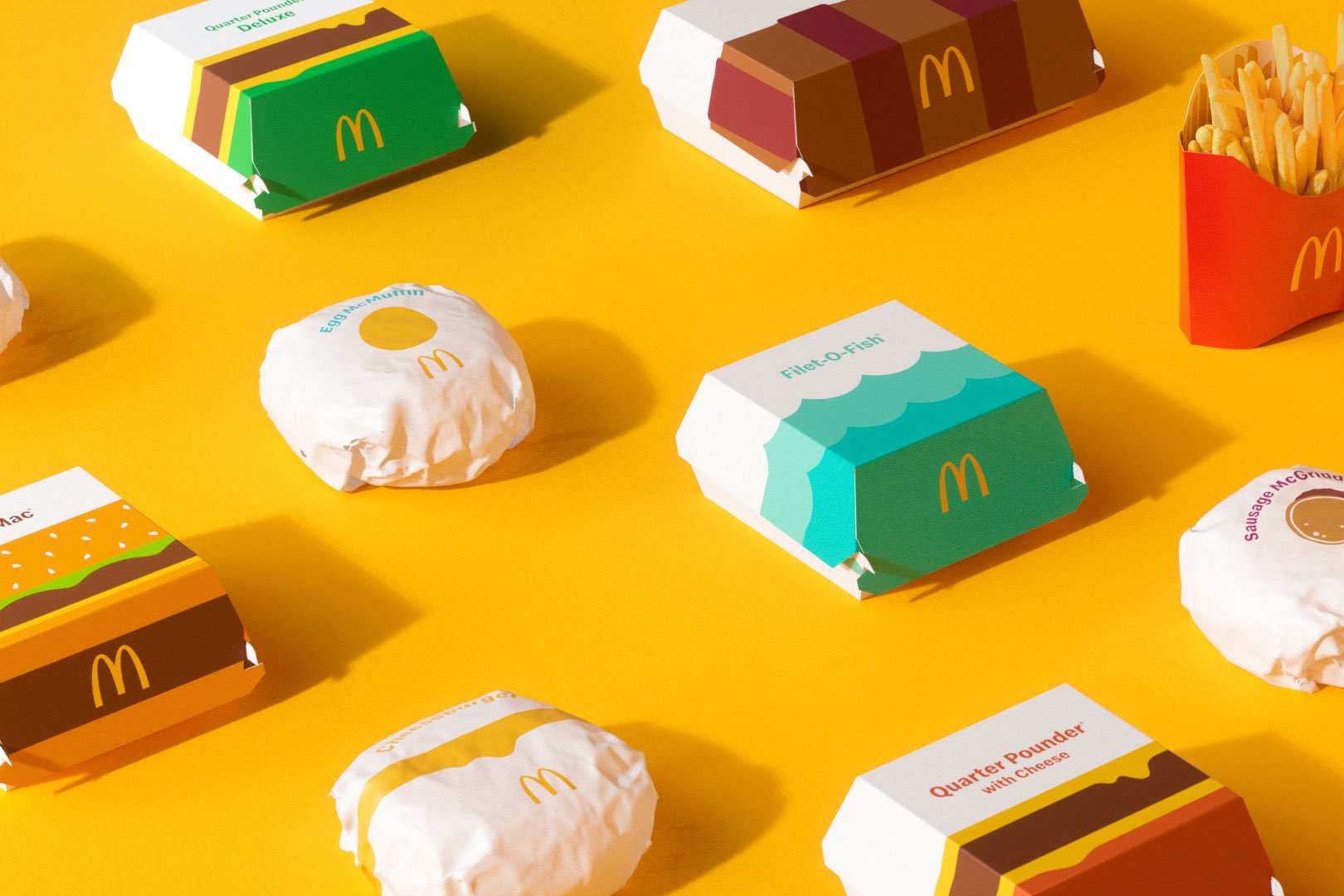 麦当劳包装设计分析图片