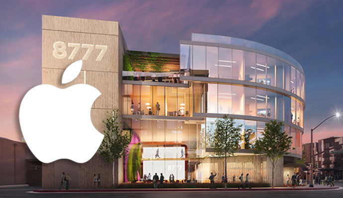 苹果公司总部大楼图片